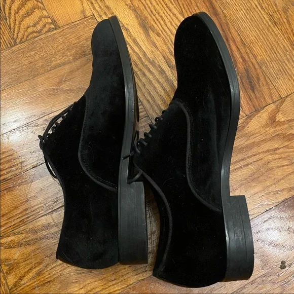 NWT Zara men velvet lace up shoes - Picture 5 of 5